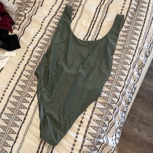 Brand new olive green Aerie swim suit.